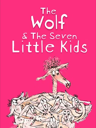 Sooper Books The Wolf And The Seven Little Kids Bedtime Story Children's Book Cover