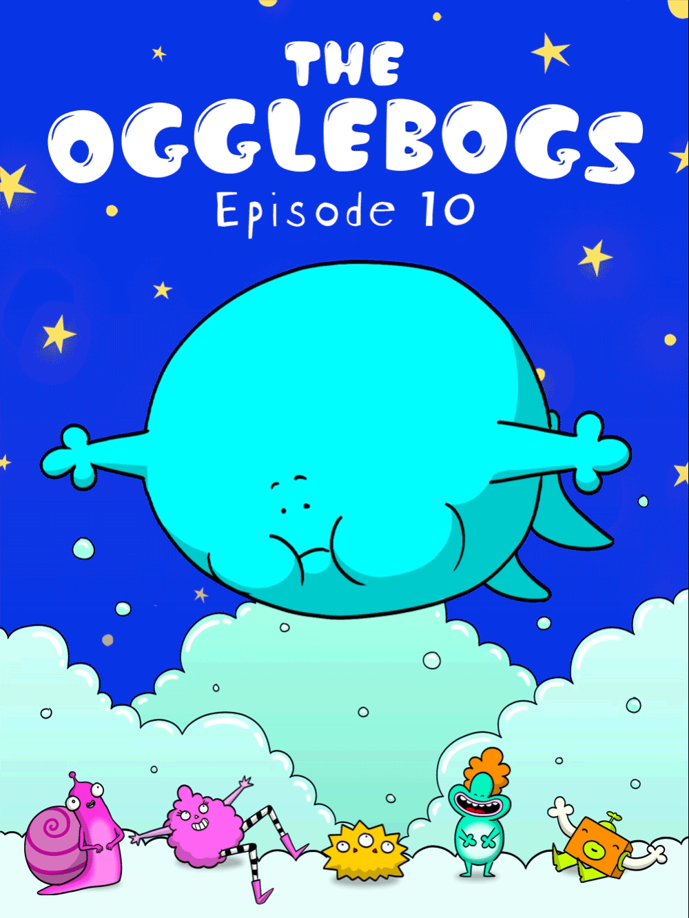 The Ogglebogs Episode 10 Blobbo Floats Away Animated Cover