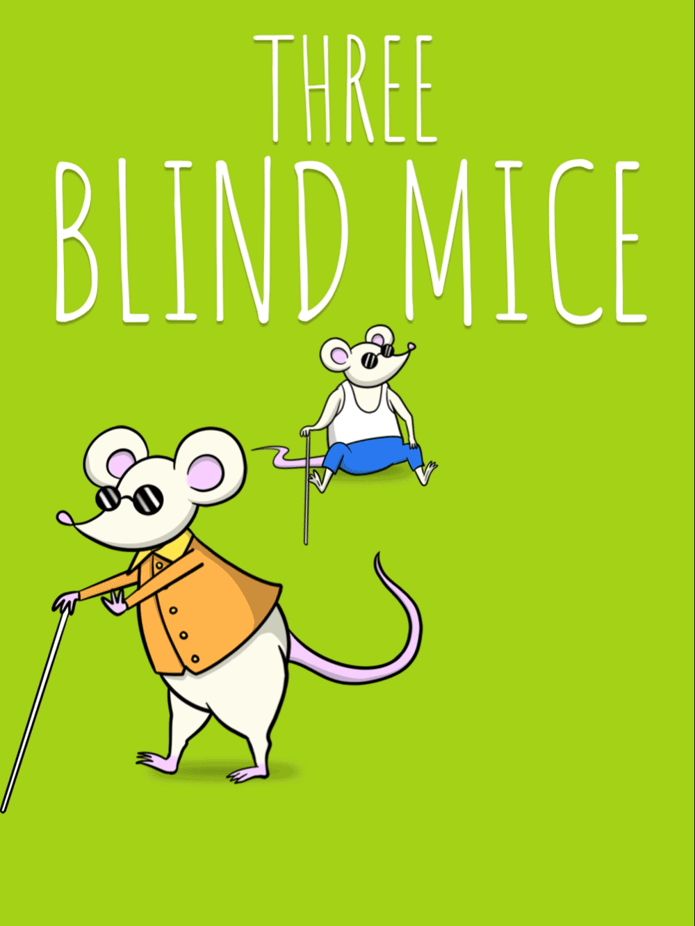 A Three Blind Mice Nursery Rhyme Animated Cover