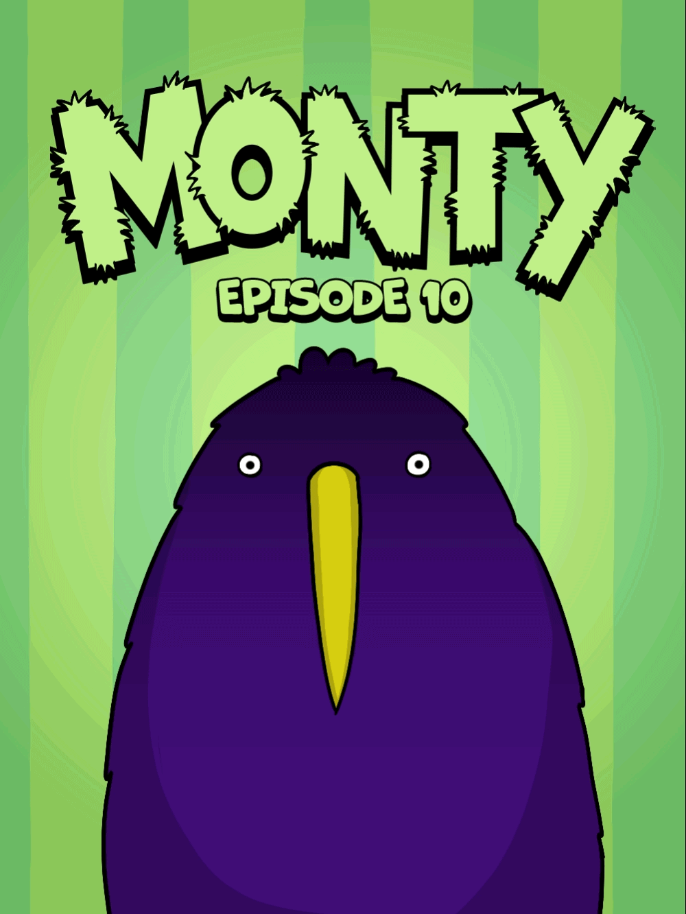 Monty Episode 10 The Mysterious Crow-Monster Animated Cover