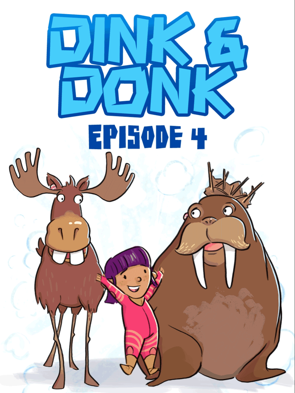 Dink And Donk Episode 4 Go With The Floe Animated Cover