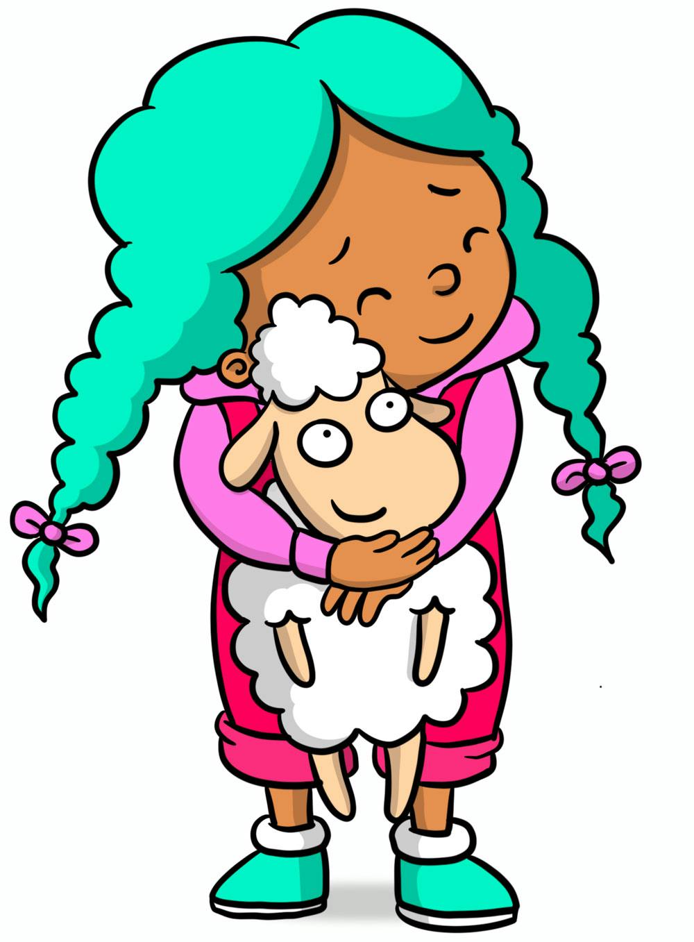 mary had a little lamb clip art