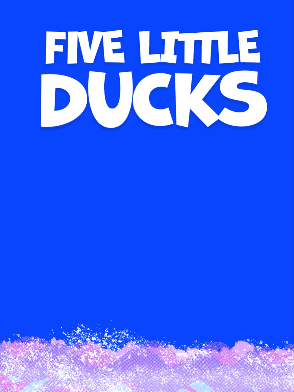 Five Little Ducks Nursery Rhyme Animated Cover