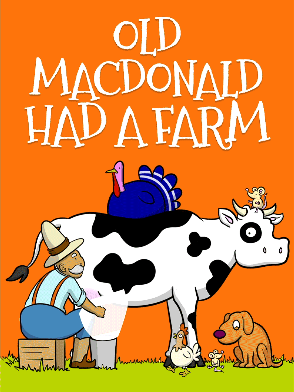 An Old MacDonald Had A Farm Nursery Rhyme Animated Cover