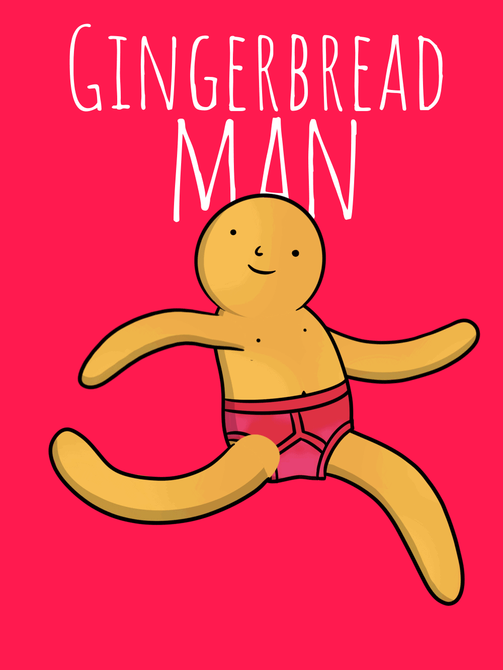 A Gingerbread Man Nursery Rhyme Audiobook Story Portrait Cover