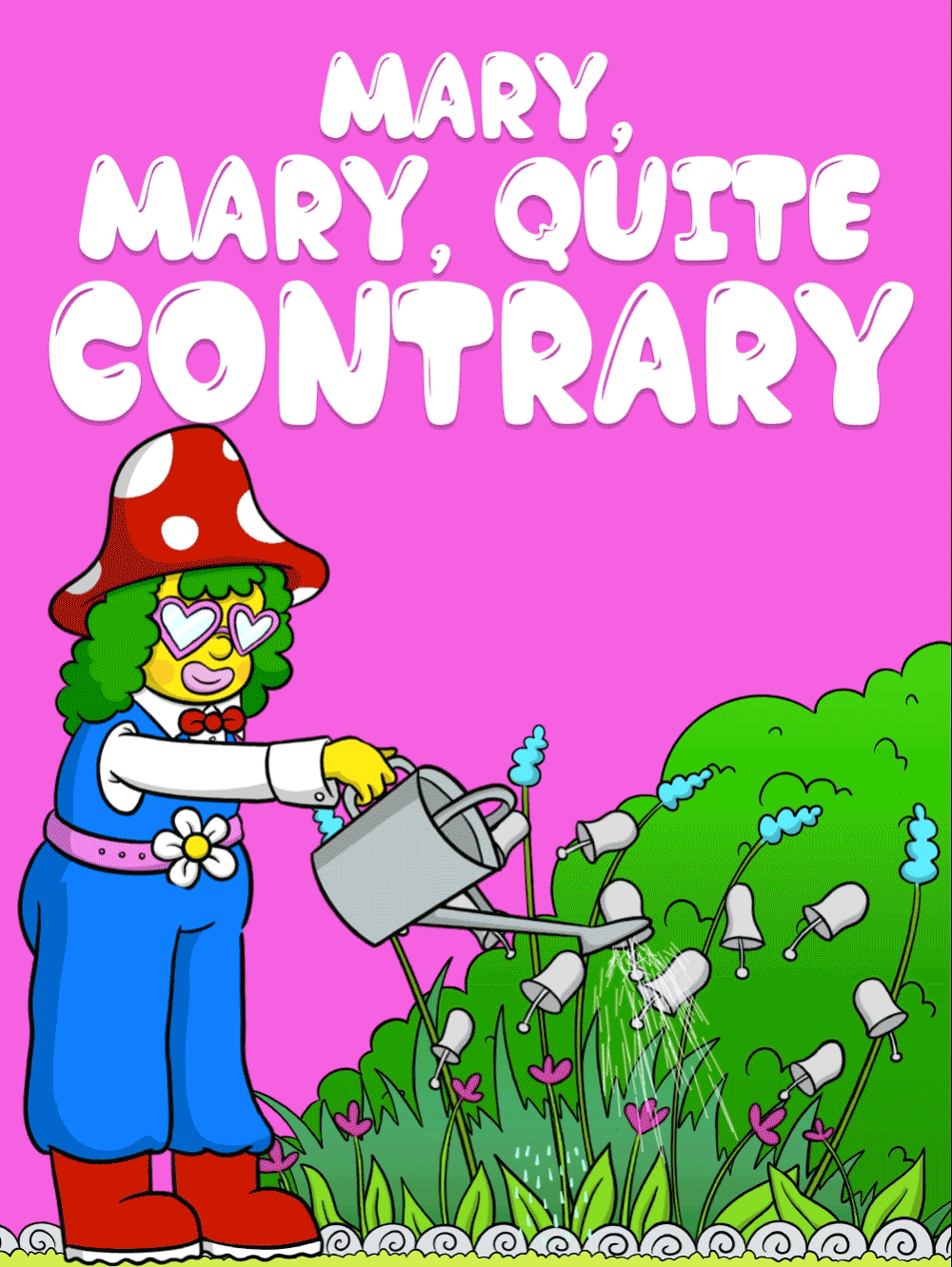 Mary Mary Quite Contrary Nursery Rhyme Animated Cover