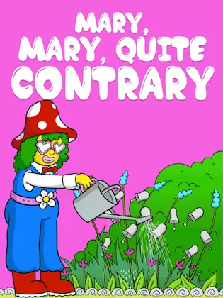 Mary Mary Quite Contrary Nursery Rhyme Animated Cover