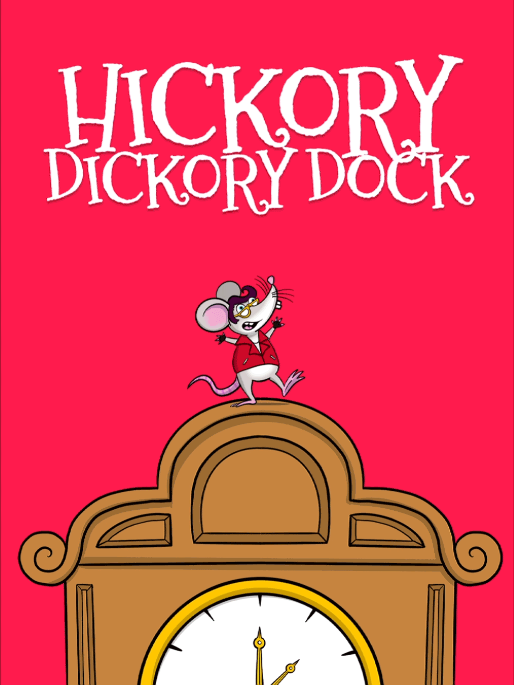 Hickory Dickory Dock Nursery Rhyme Animated Cover