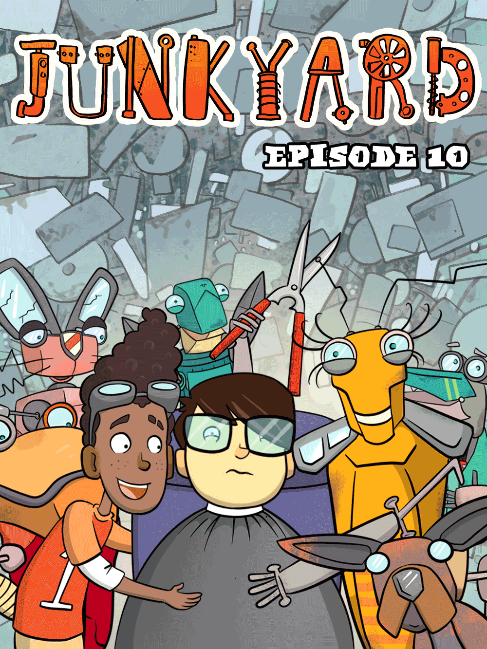 The Junkyard Story Series: Episode 10 - The Makeover Machine Animated Cover