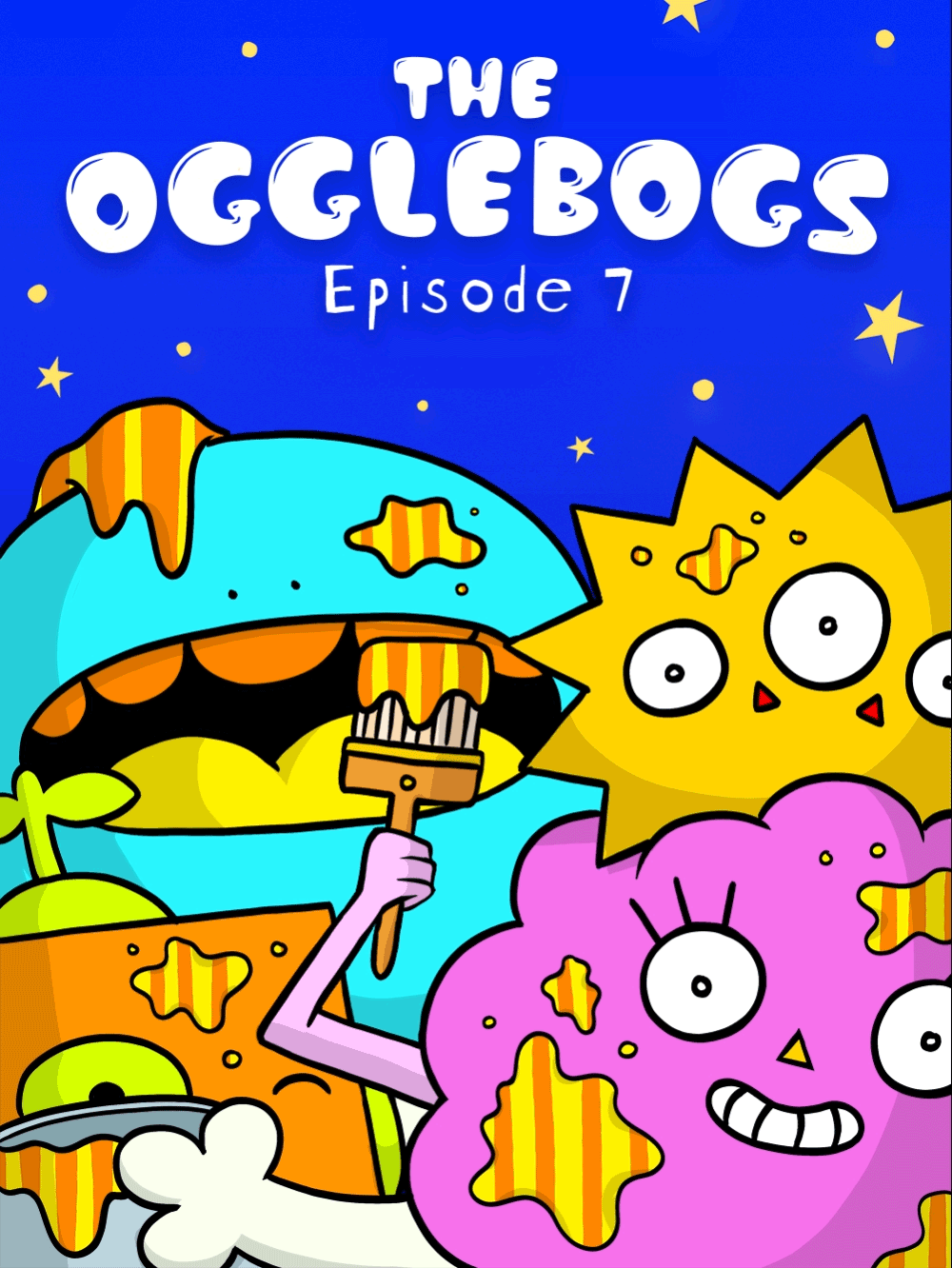 The Ogglebogs Episode 7 Ogglebogs Go Painting Animated Cover