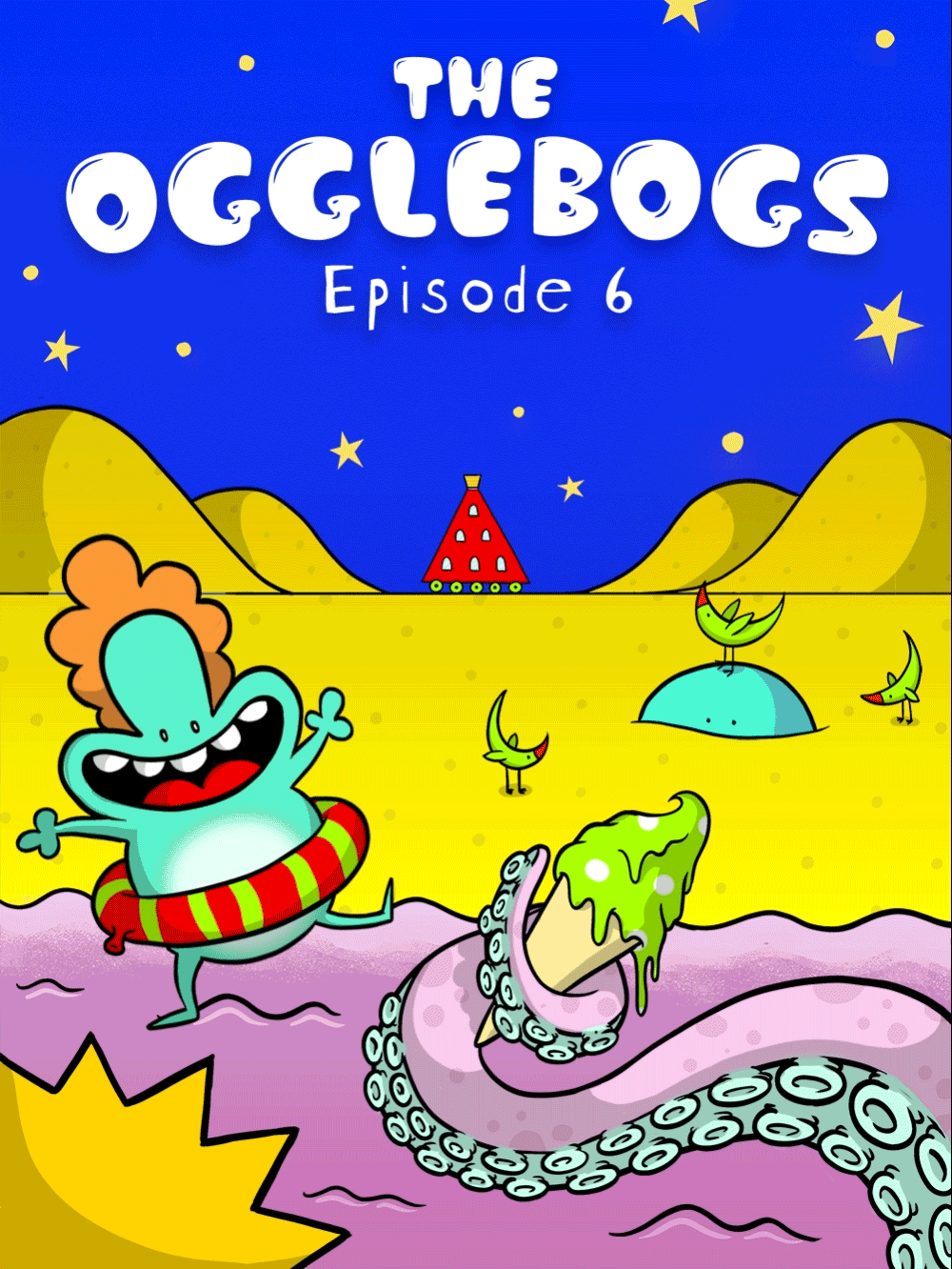 The Ogglebogs Episode 6 Ogglebogs At The Seaside Animated Cover