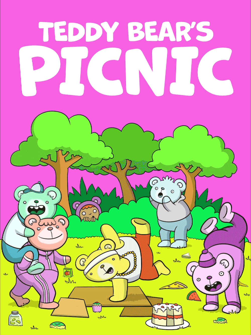 A Teddy Bear's Picnic Nursery Rhyme Animated Cover