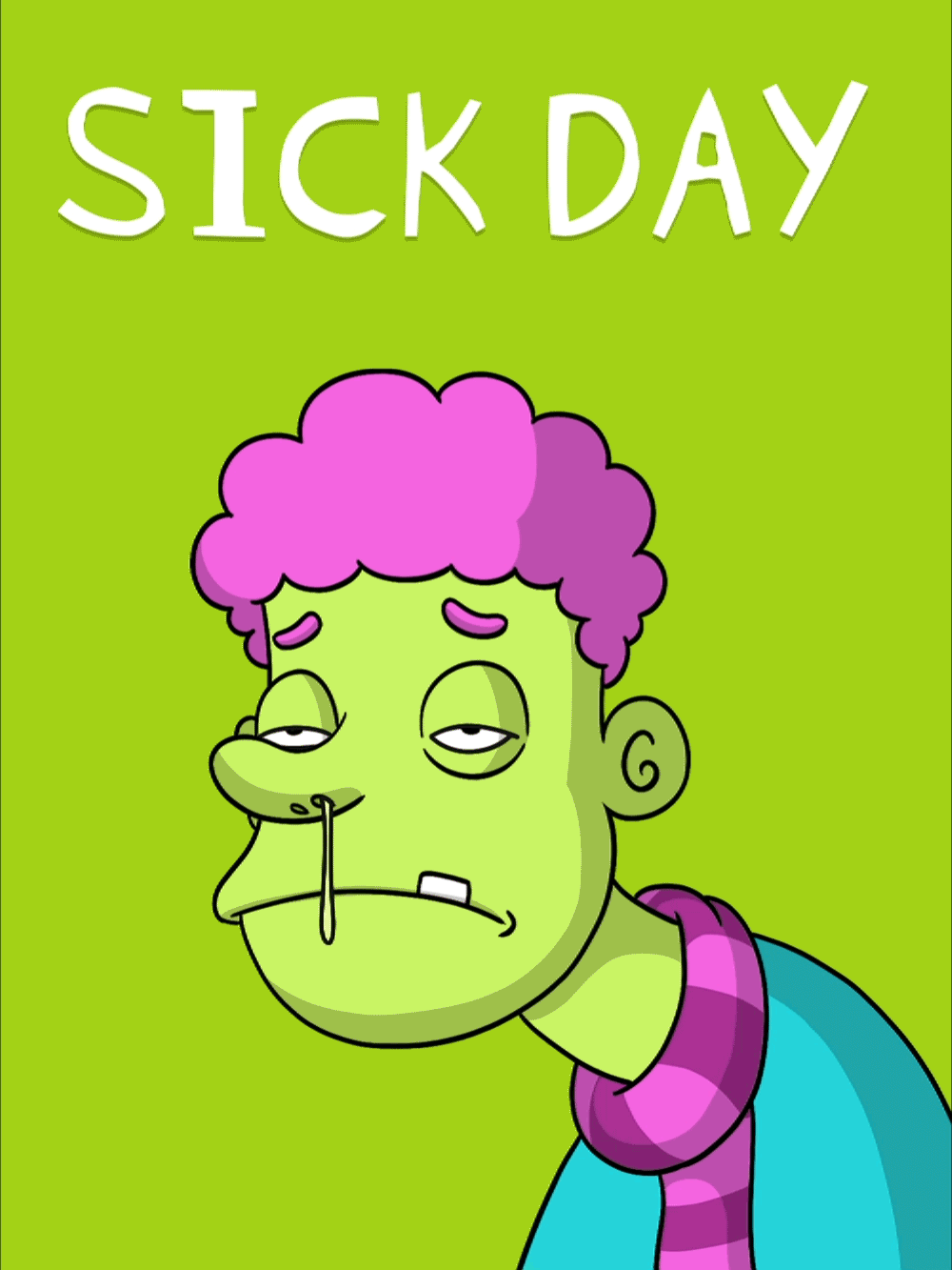 Sick Day Animated Cover