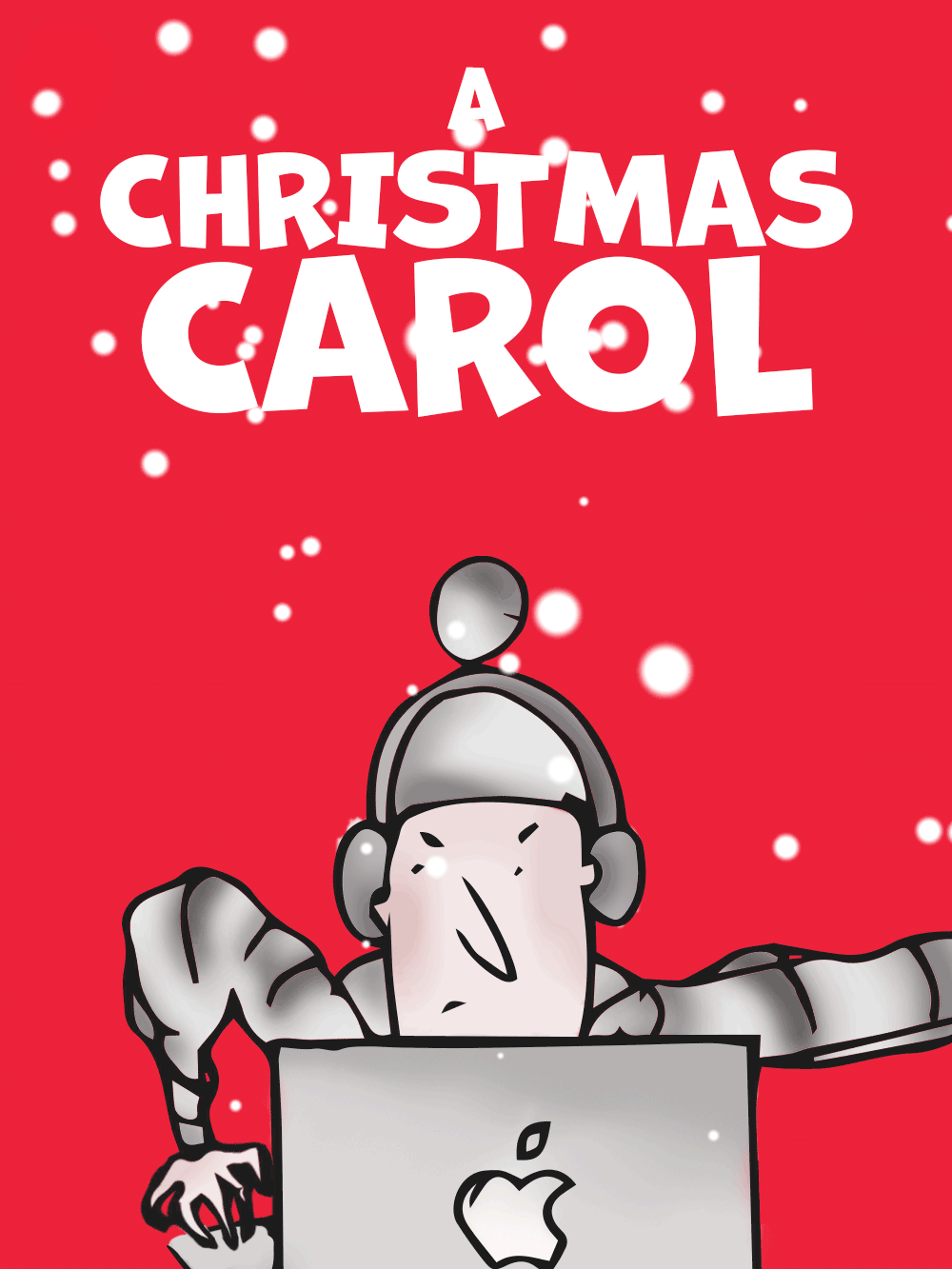 A Christmas Carol bedtime story children's animated book cover