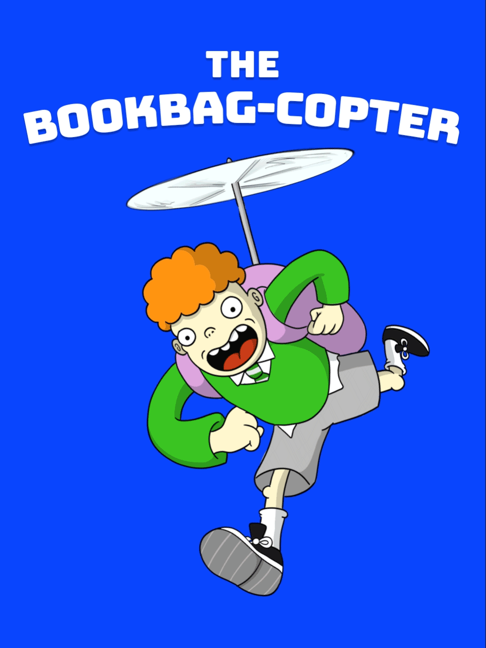 Animated The Bookbag Copter Cover