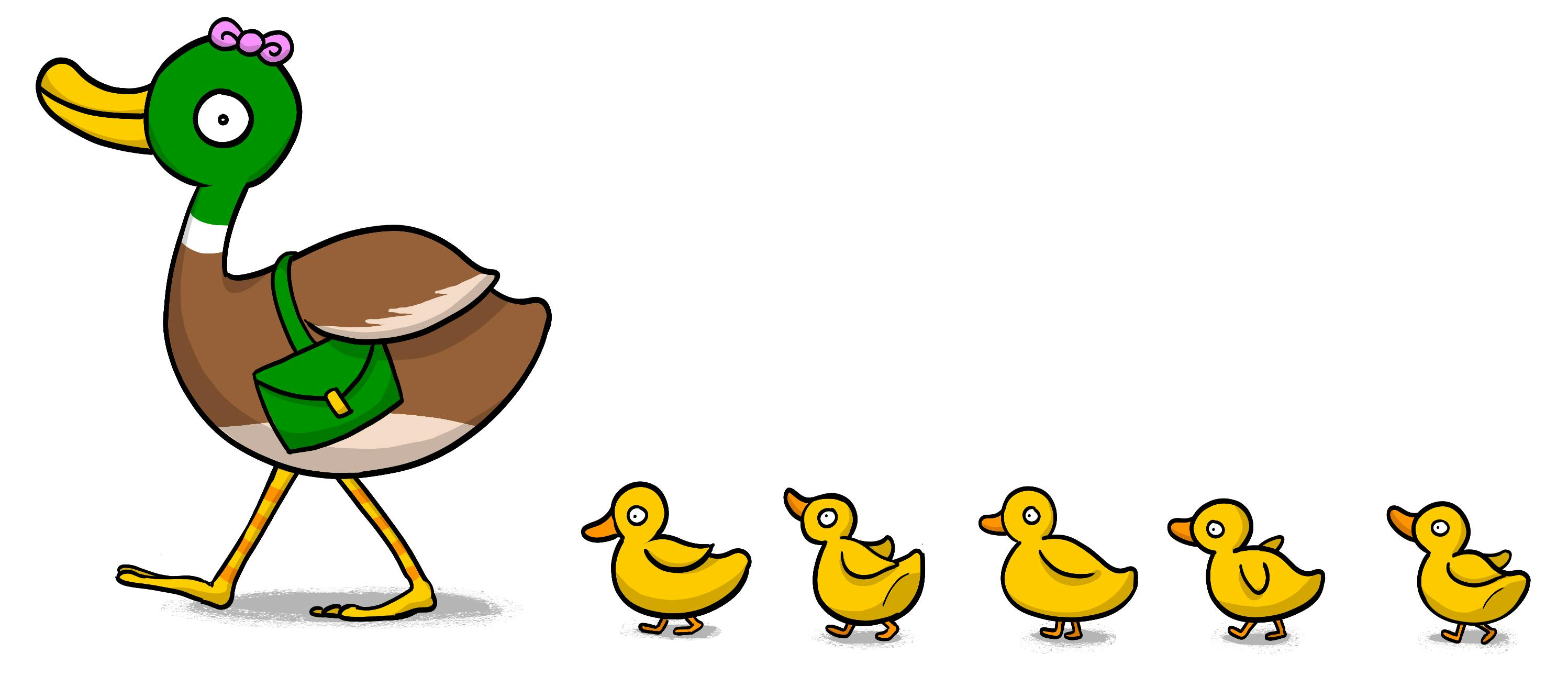 duckling cartoon