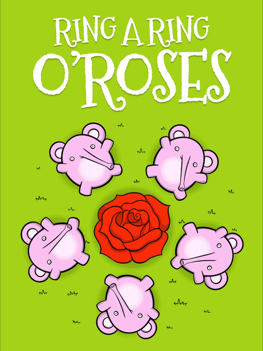A Ring A Ring O’Roses Nursery Rhyme Animated Cover