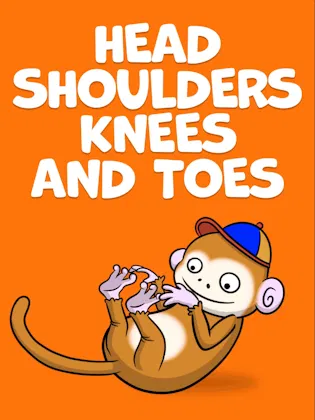 Head, Shoulders, Knees and Toes Animated Cover Nursery Rhyme