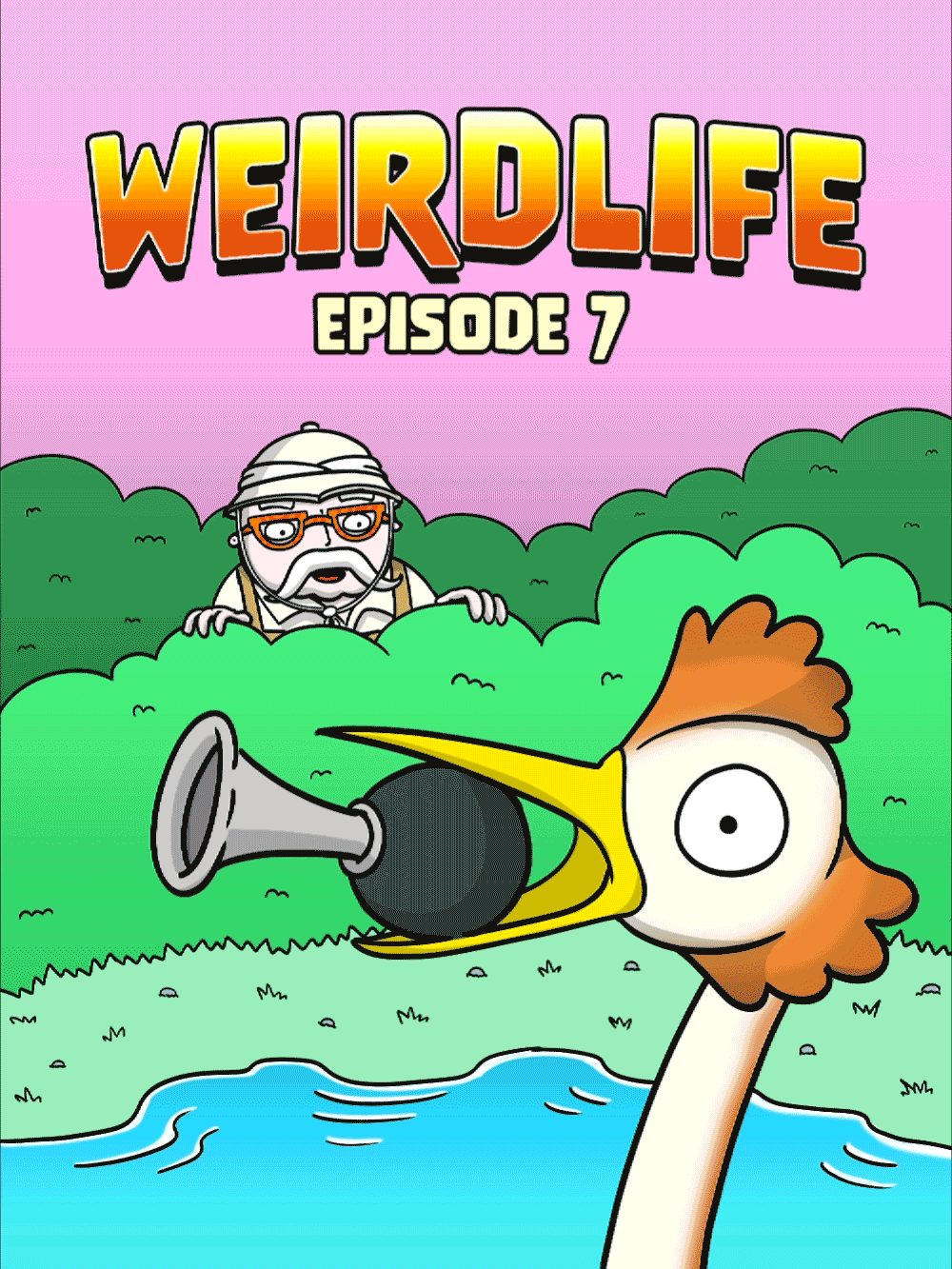 Weirdlife Episode 7 Scavenger Hunt Grebes Animated Cover