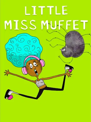 Little Miss Muffet Nursery Rhyme Animated Cover
