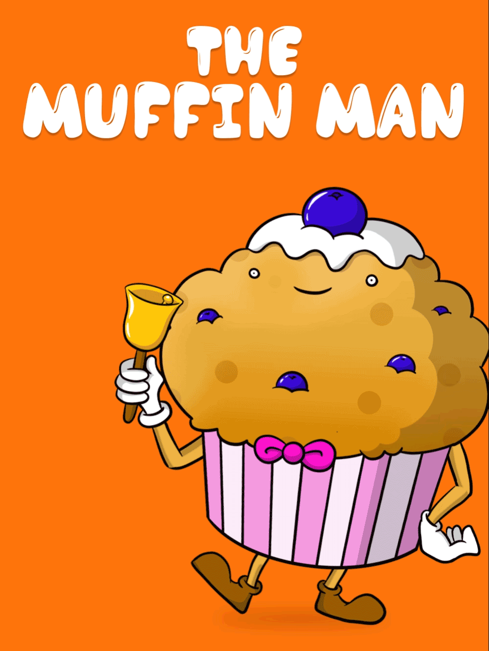 The Muffin Man Nursery Rhyme Animated Cover