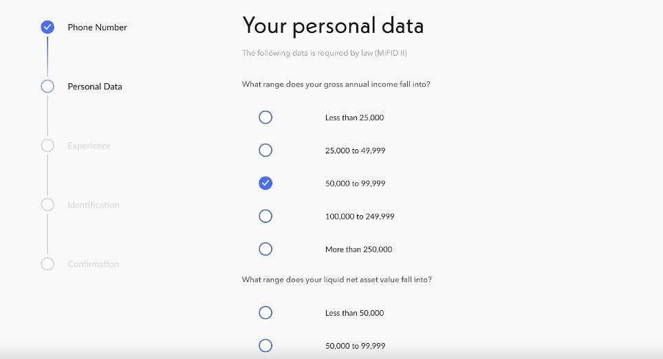 Personal data