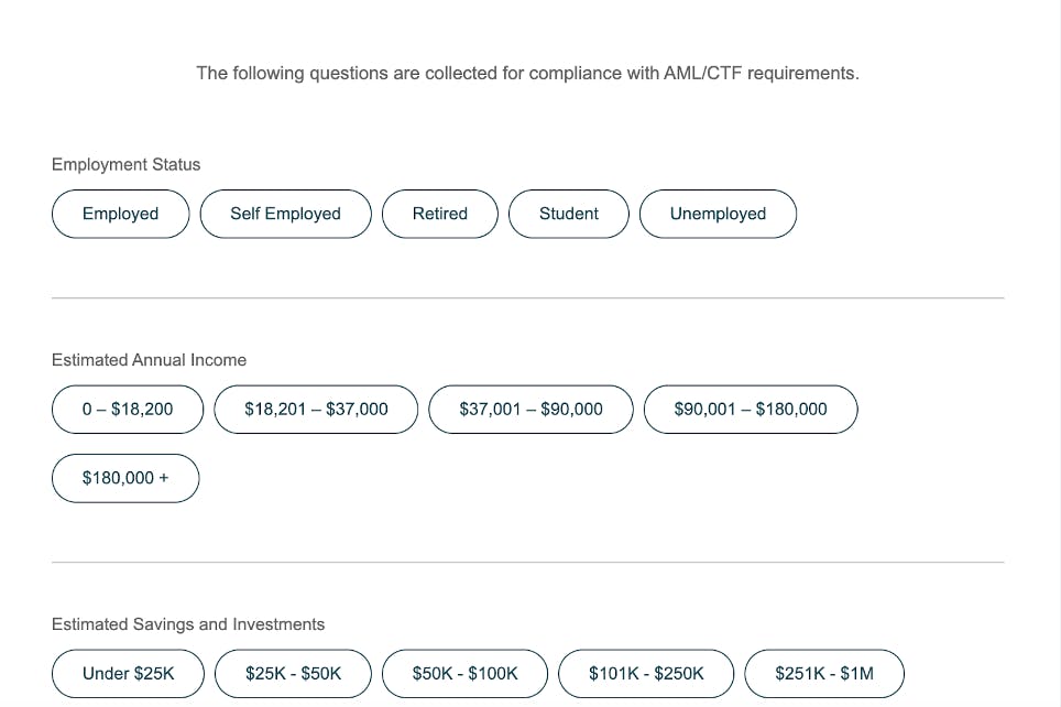 Vantage questions