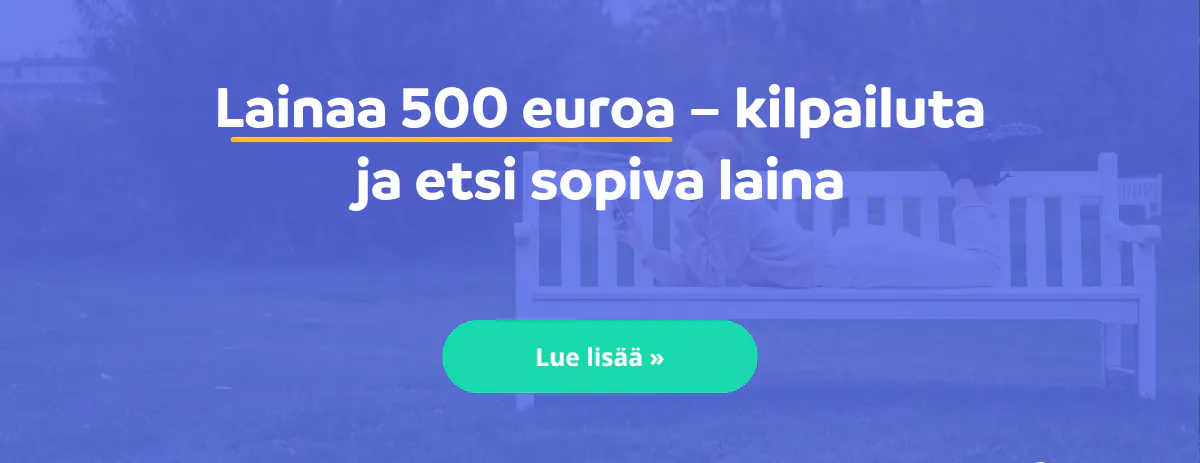 Lainaa 500 euroa