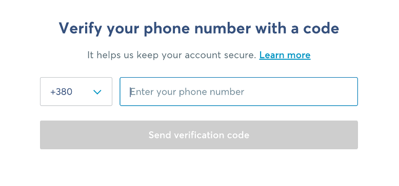 phone number verification
