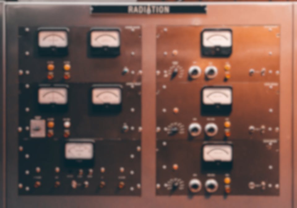 radiation gauges inside an uranium company