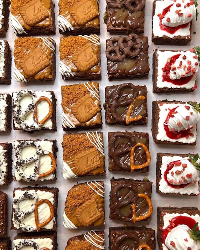 assorted brownies