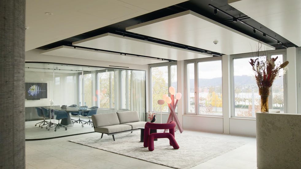 Blick in Büro-Räumlichkeiten