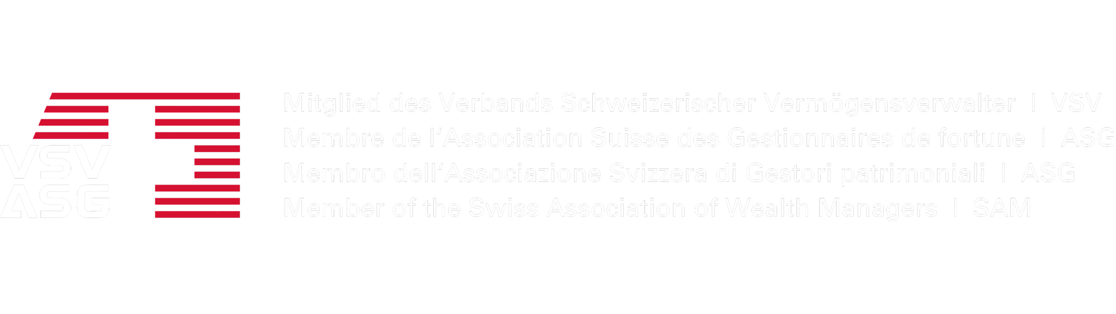 VSV ASG - Mitglied des Verbands Schweizerischer Vermögensverwalter Logo