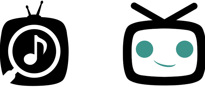 Logos of TuneFind and TVmaze