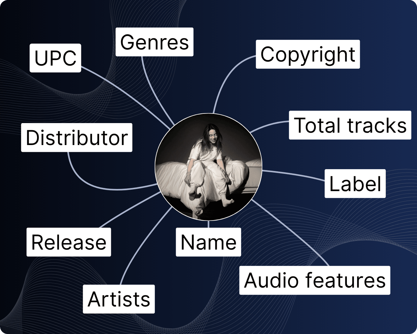 Album metadata api