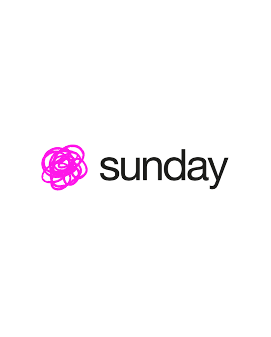 Sunday — Design of new service illustration