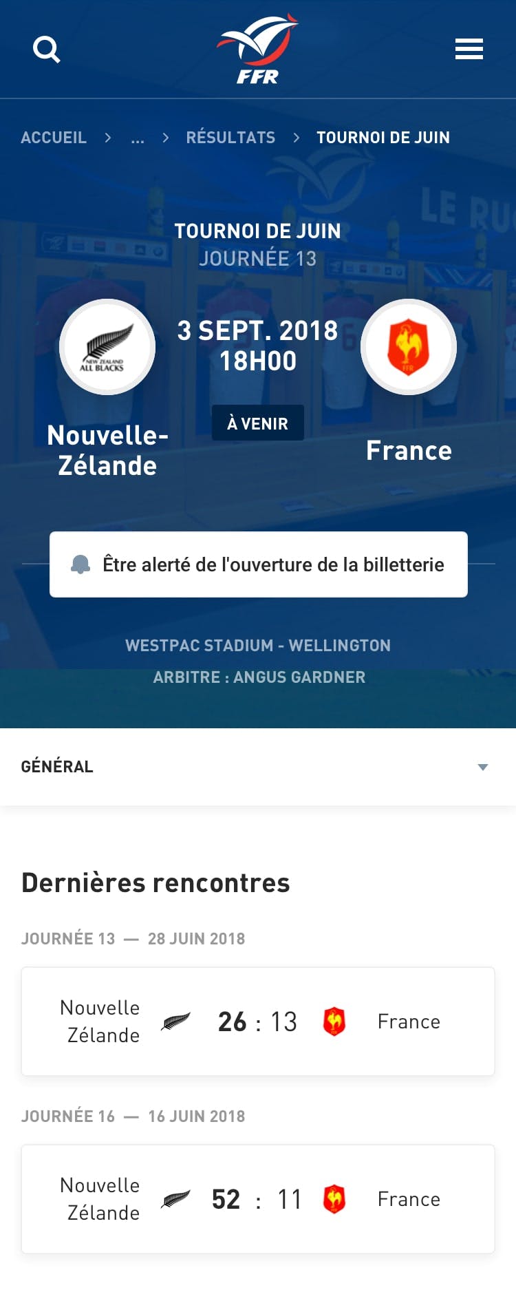 Création du site FFR.fr