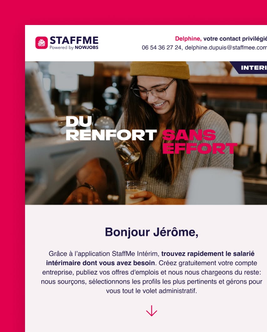 StaffMe - Email templates