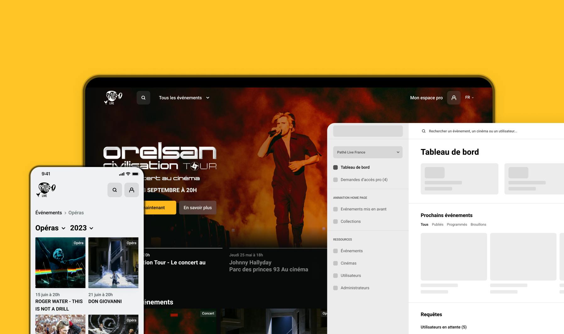 Online platform redesign