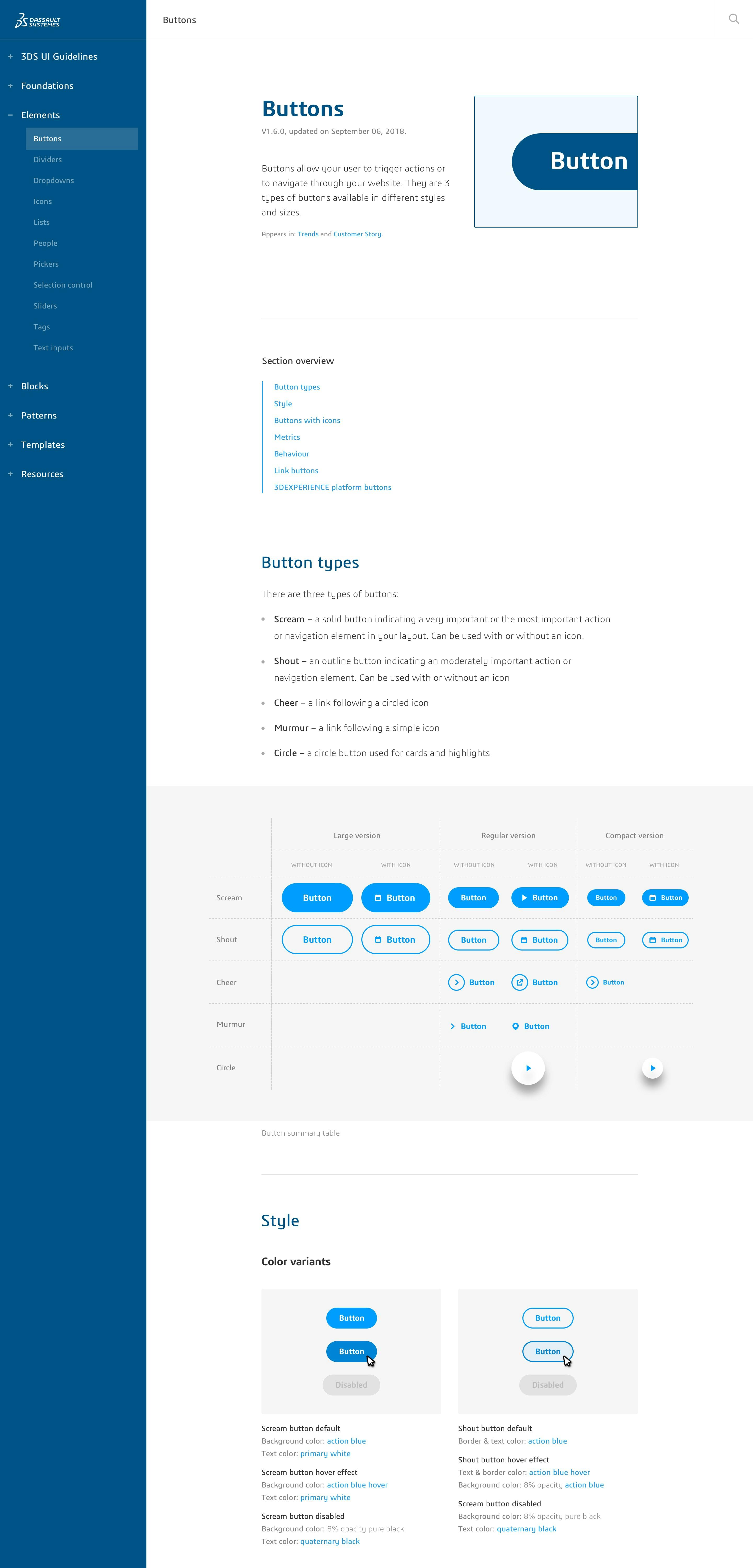 Création de guidelines & d'un kit UI