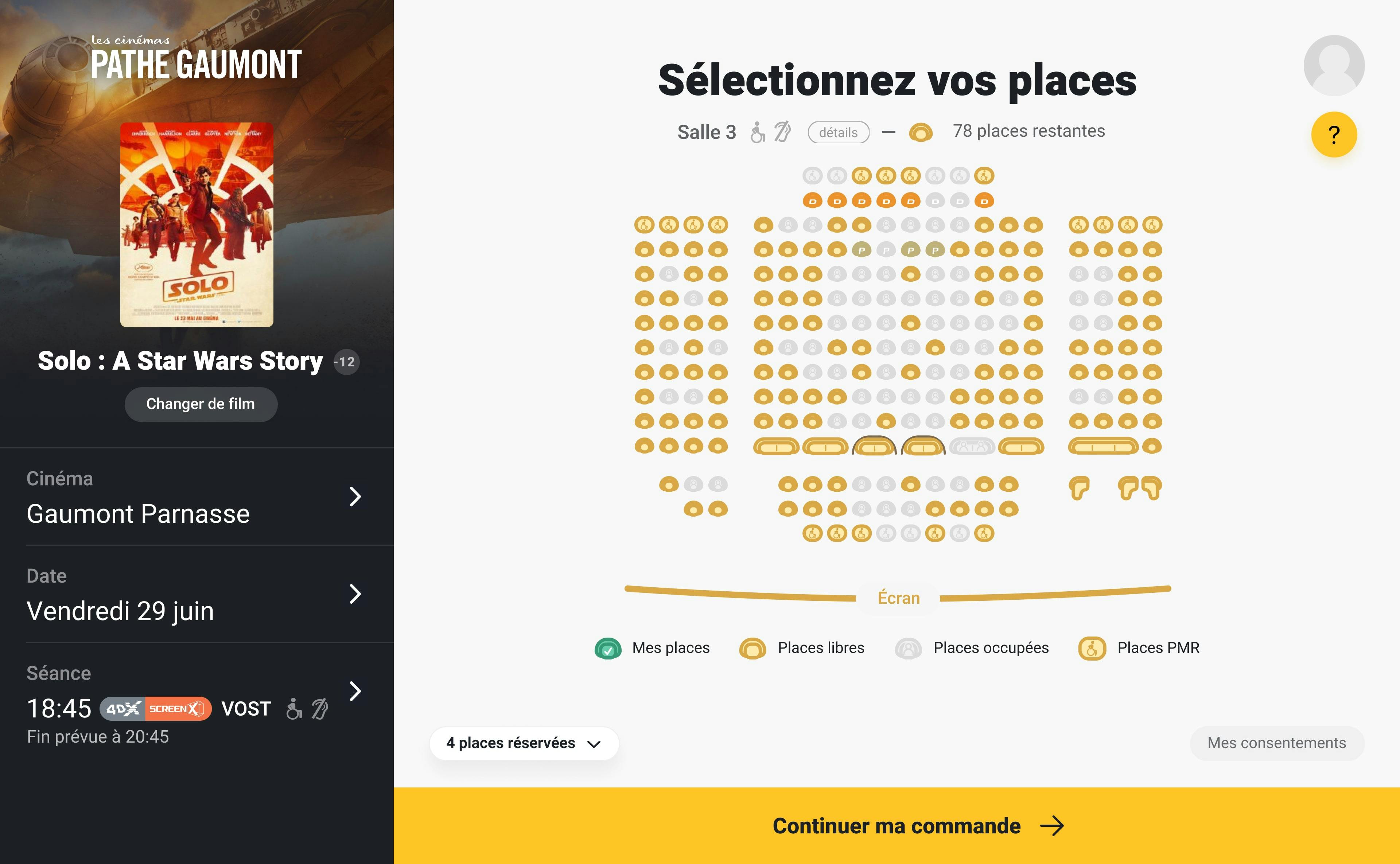 Tunnel d'achat - Optimisations UX/UI