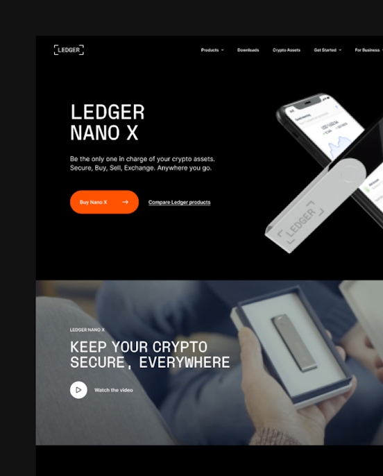 Ledger — Interfaces new branding illustration