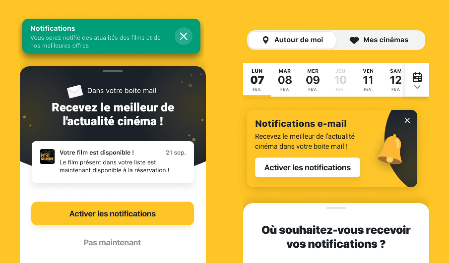 Notifications - UX/UI optimizations