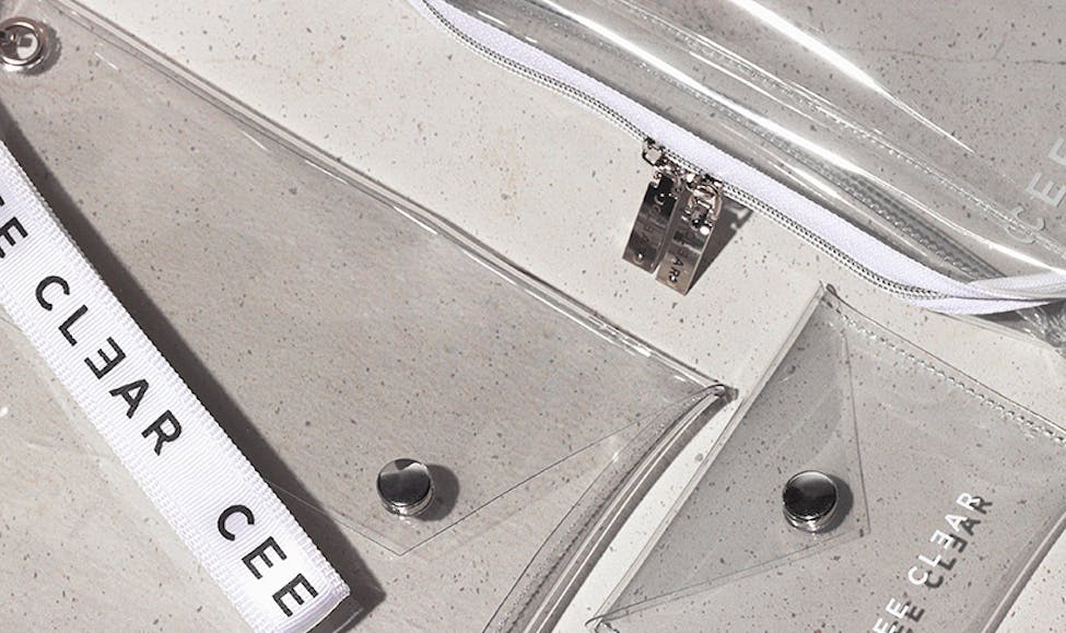 CEE CLEAR Co-Founders Kat Moses and Morgan Tait struggled to find a bag that could solve these issues they were experiencing. The two go-getters set out to create their own range of PVC transparent accessories ranging from tote bags to cosmetic cases.
