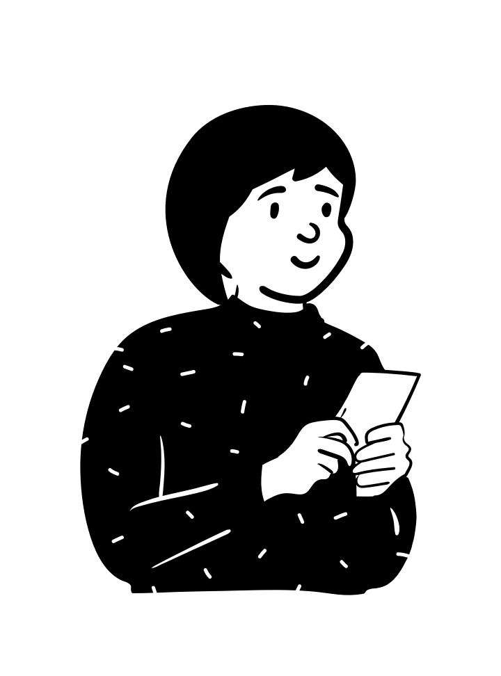 Illustration of a woman