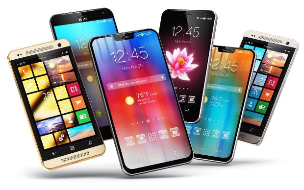 Lots of Mobile Phones