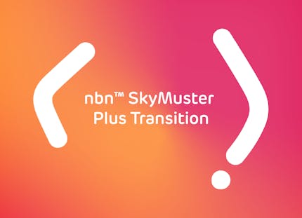 Southern Phone logo with text saying nbn SkyMuster Plus Transition