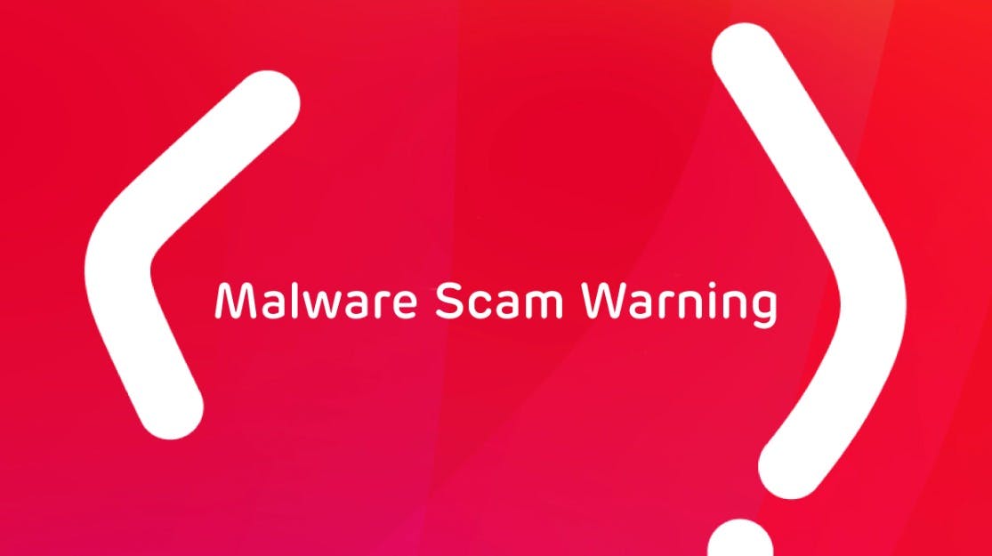 Malware Scam Warning