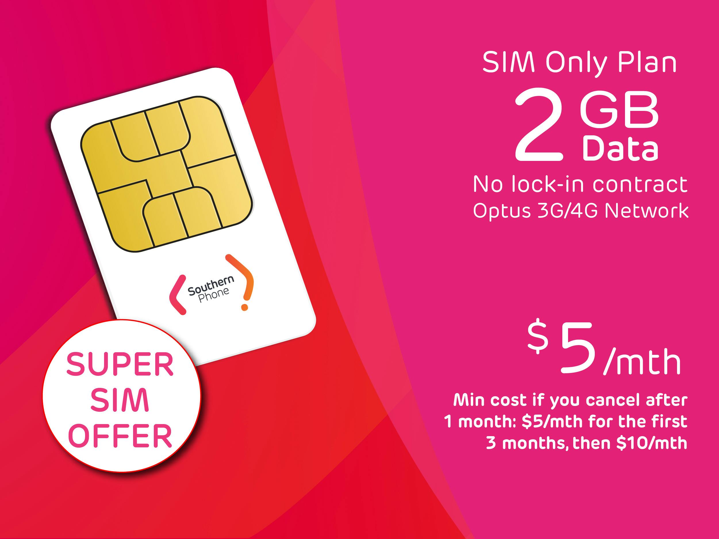 Southern Phone $5 SIM Offer