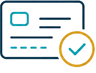 Activate debit card icon